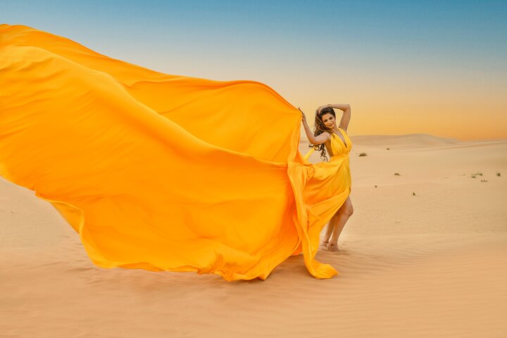 Yellow Flying Dress